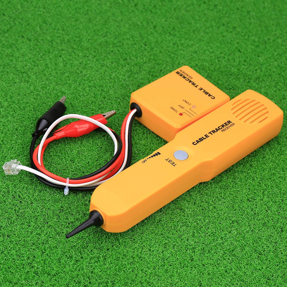 Cable Finder Tone Generator Probe Wire Tracker Circuit Tester with Alligator Cli