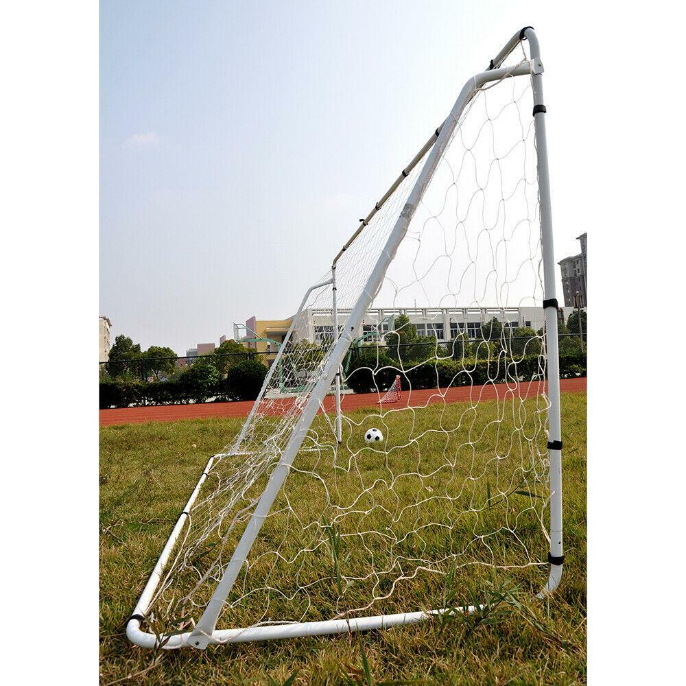 Soccer Goal 12' x 6' Football W/Net Clips, Anchor Ball Training Sets sports New