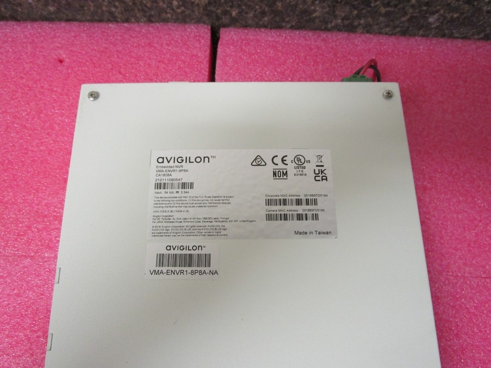 Avigilon Connect Device VMA-ENVR1-8P8B