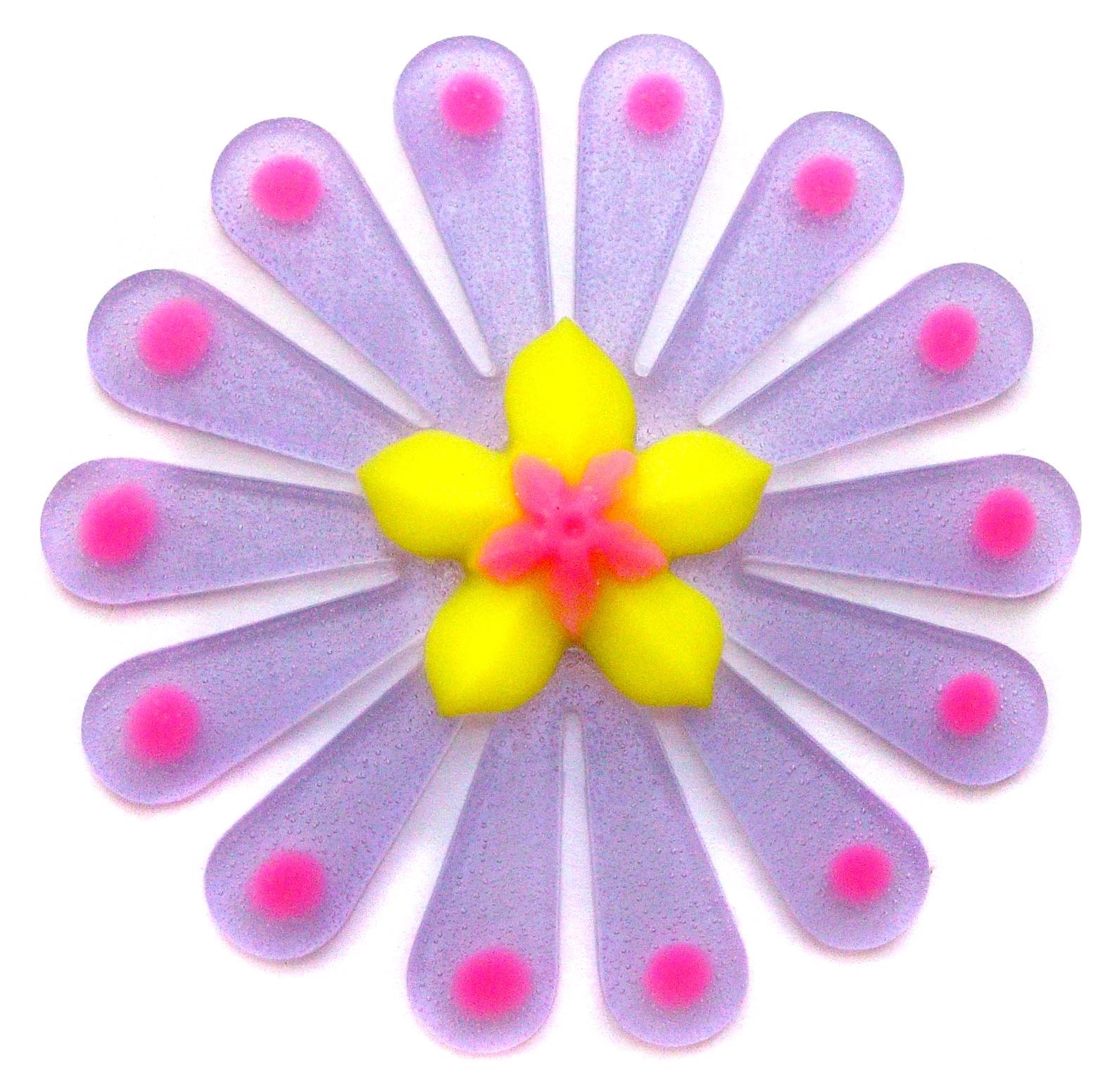 FLUORESCENT 6-PACK PATTI-GOOP MADE FOR CREEPY BUGS TOYS RUBBERY CRAWLERS