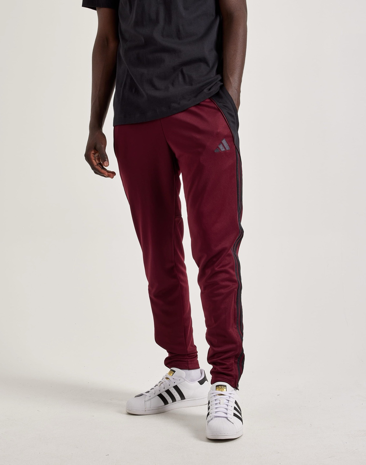 Adidas Tiro 24 Men’s Soccer Athletic Bottoms Jogger Track Pant Burgundy #279