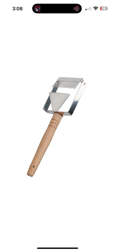 Honeycomb Cutter Scraper Equipment Wooden handle Uncapping Beekeeping Tool Small