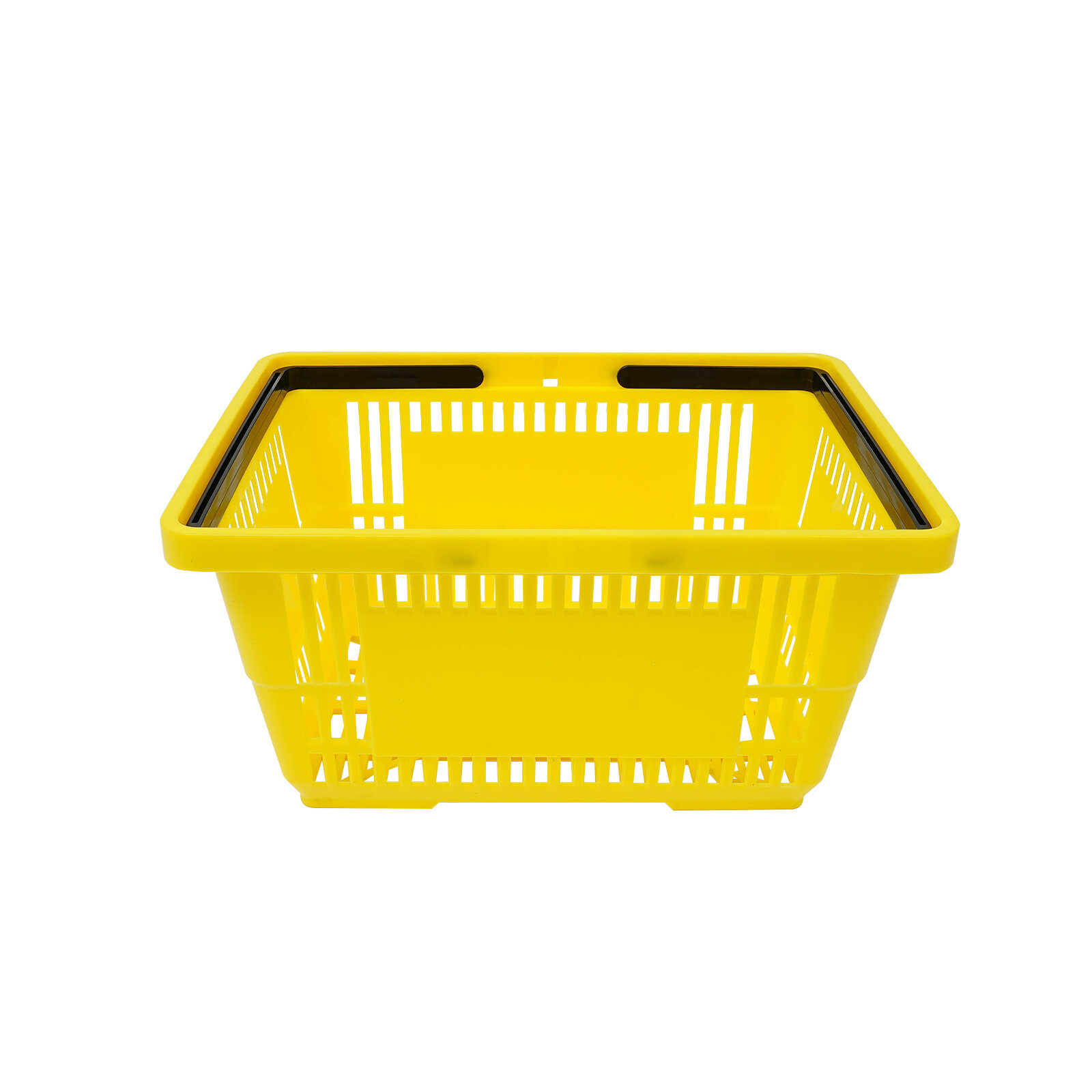 12PCS Shopping Baskets Retail Merchandise Supermarket Handles 28L