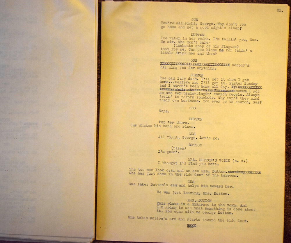 Michael Raffetto " DOM " Complete Original Radio Script
