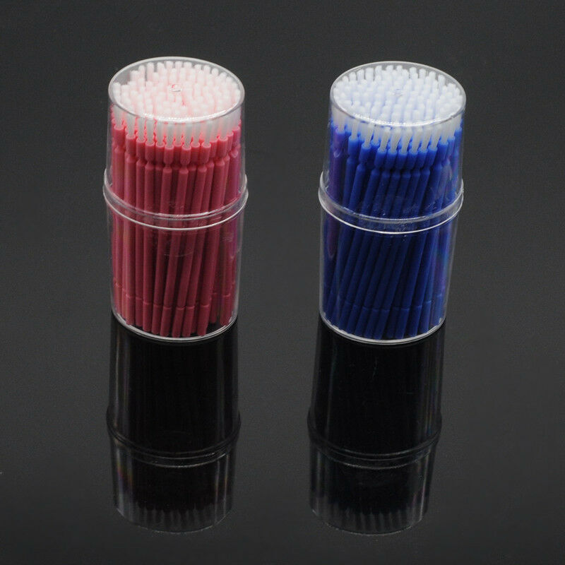 Dental Disposable Micro Applicator Brush Bendable Long Shank Bonding Composite