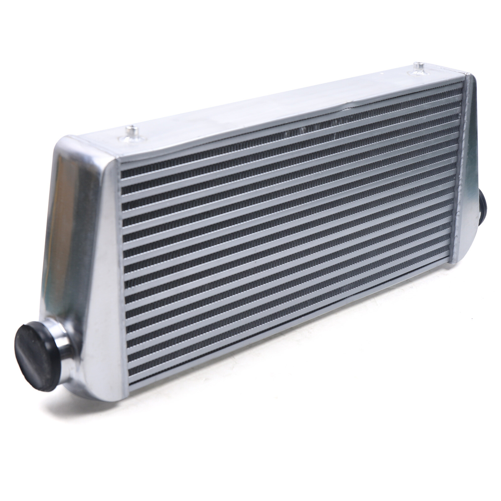 1000HP 5~50psi Universal Aluminum Large Intercooler 3 Inlet & Outlet 31X12X4"