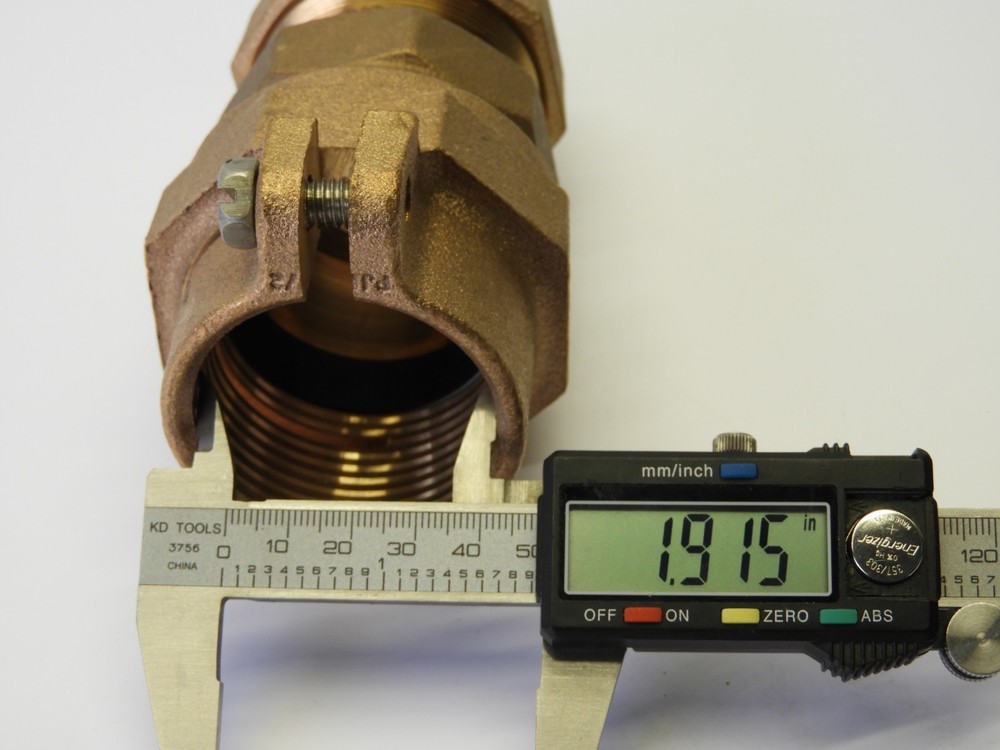 Ford Meter Box Coupling CF34 CTS x PVC/C