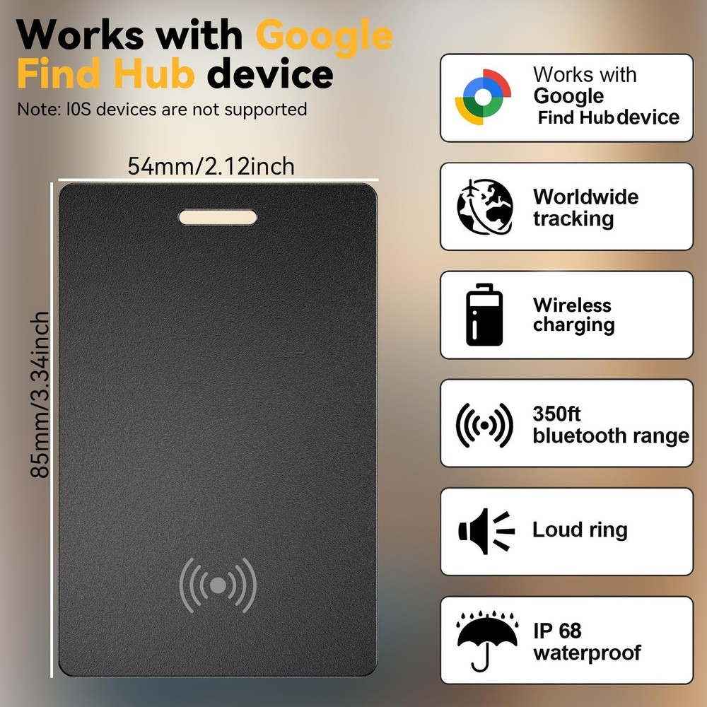 Wallet Finder for Android, Wallet Tracker Card Google Certified, 1.... Fast Ship