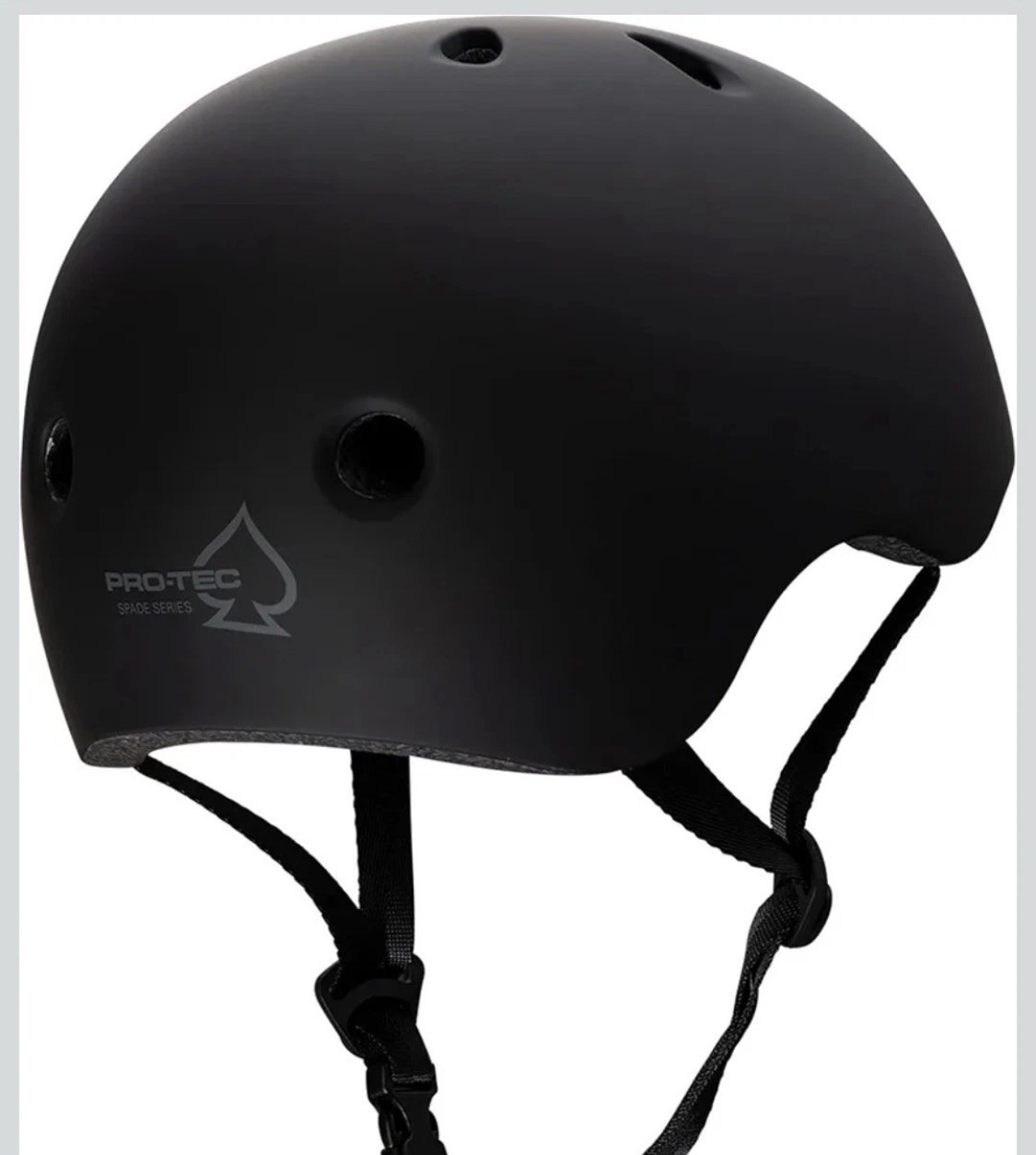 Pro-Tec Spade Series Multi-Sport Helmet Black M/L 54-58cm Ages 8+ Safety Gear