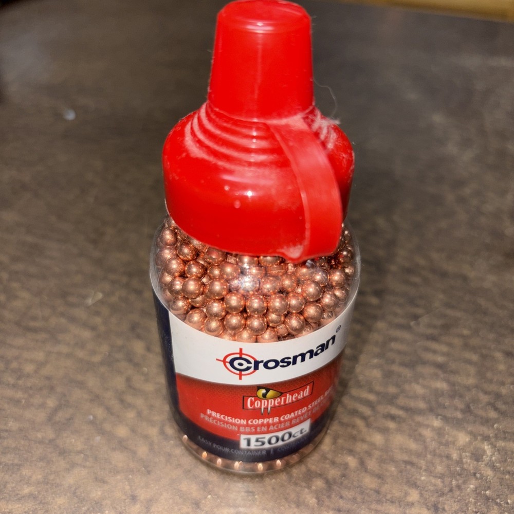 CROSMAN COPPERHEAD BB'S 1500 COUNT