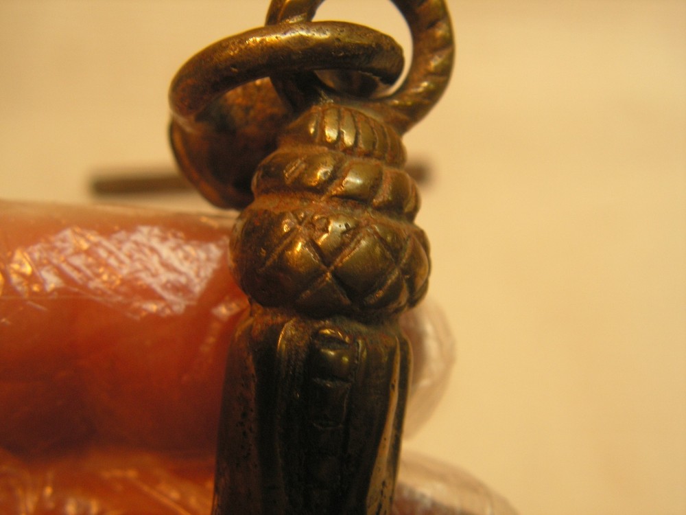 Vintage Part for Chandlier or Ceiling Light SOLID BRASS 2 3/4" FINAL With Nipple