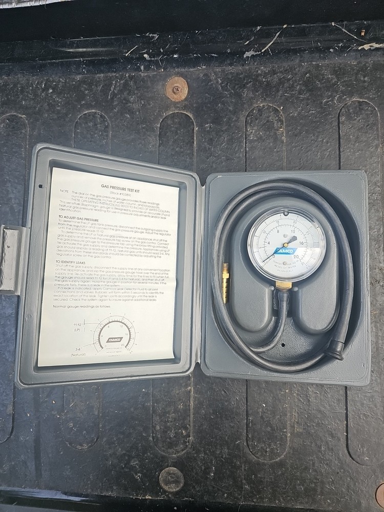 CAMCO Gas Pressure Test Kit