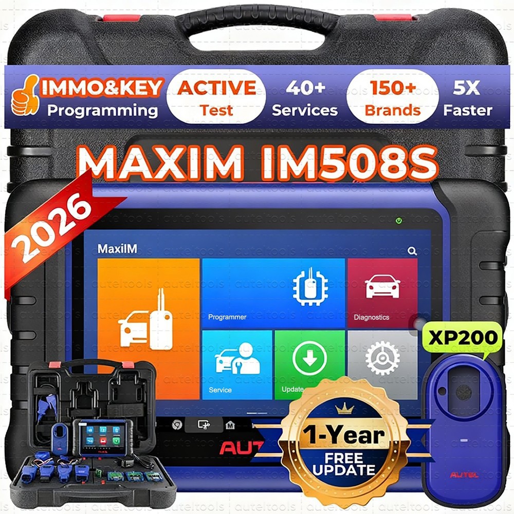 2026 Autel MaxiIM IM508S IMMO Key Programming Tool All System Diagnostic Scanner