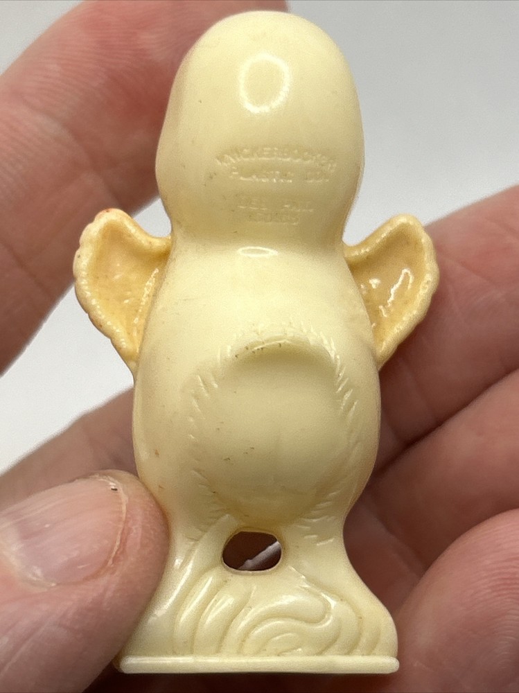 VTG 1950S KNICKERBOCKER 2” PLASTICS YELLOW MINI EASTER CHICK 4 Sold Separately