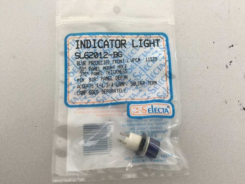 SELECTA SL62012-BG BLUE INDICATOR LIGHT