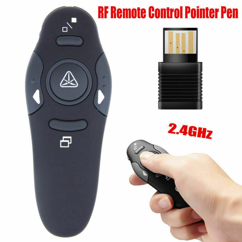 2.4GHz Wireless Presenter Powerpoint Presentation Remote Controller Clicker Pen