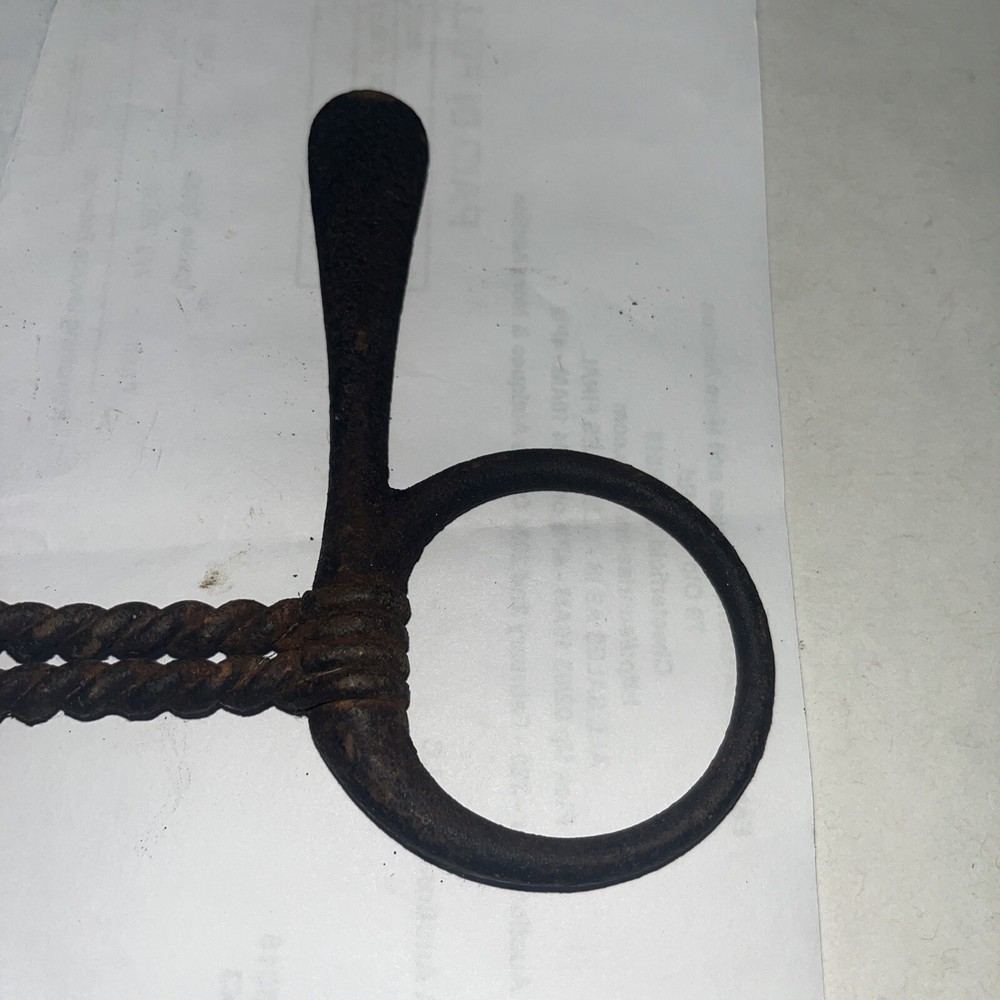 Twisted wire O ring Horse Bit