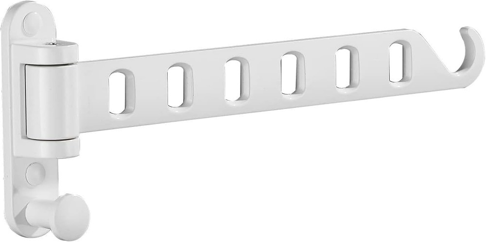 Laundry Drying Rack Wall Mounted Clothes Drying Rack Clothes Hanger White One Pc