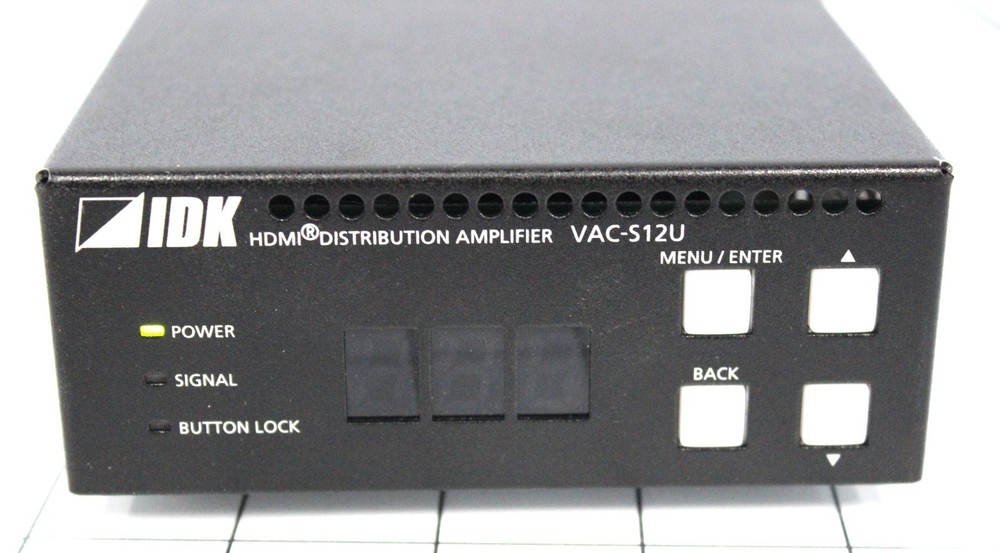 IDK Model HD12U 1x2 HDMI 2.0 Distribution Amplifier/ Splitter