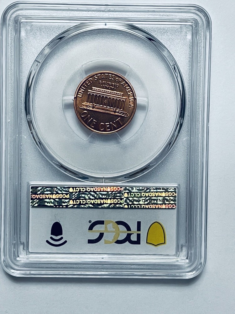 1989 Lincoln Memorial Reverse Cent PCGS MS66RD