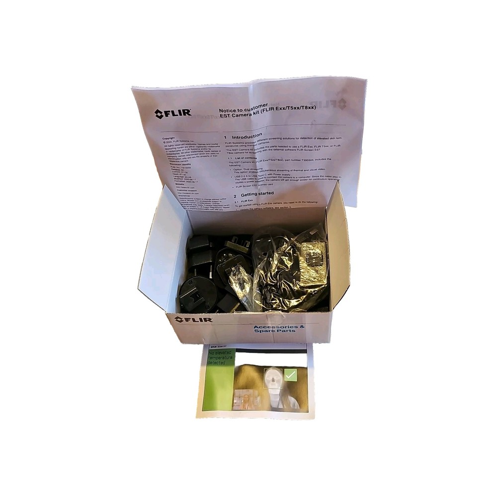 FLIR T300344 Screen EST Software and Camera Configuration Kit