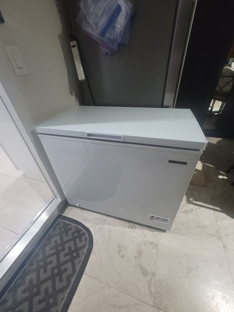 deep freezer chest 7 cu ft white