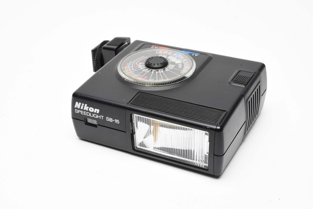 Nikon SB-15 compact flash w/case, diffuser, Tested, Great!