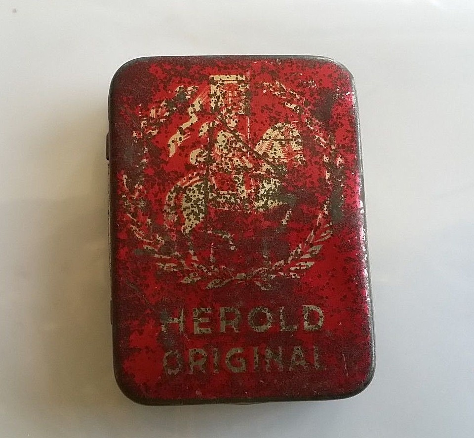 PG149 - HEROLD ORIGINAL Gramophone Needles Box for Empty Gramophone Tips