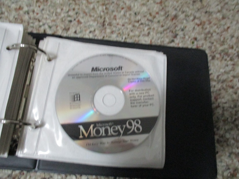 Gateway Software Storage Binder, games, utilities, system restore disk with key