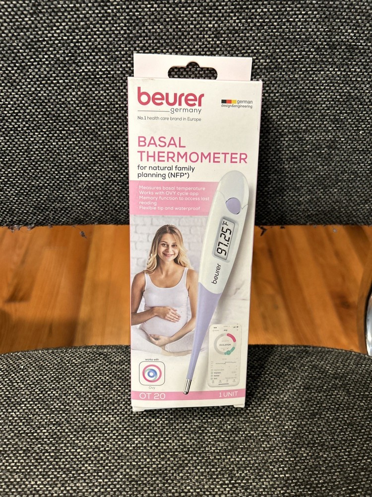 Beurer OT20 Digital Basal Thermometer Ovulation NEW