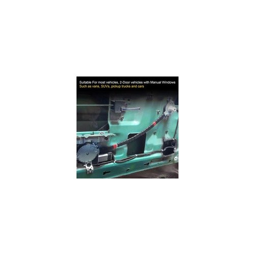 Absolute HW600 Universal Electric Power 2 Window Conversion Kit