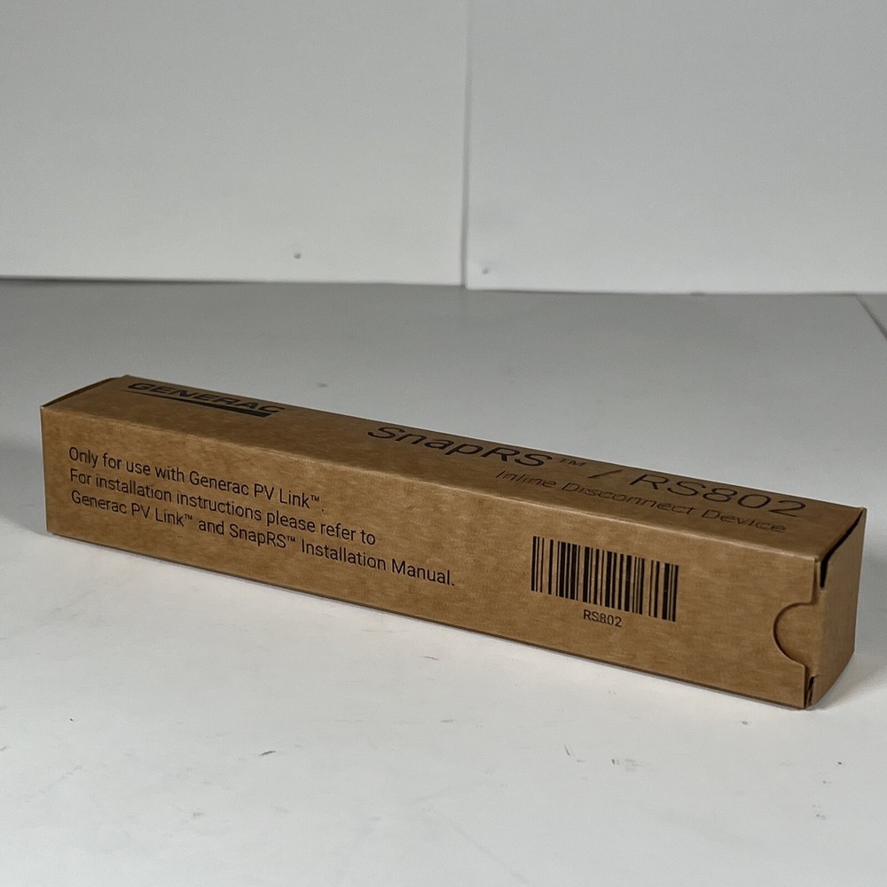 Generac SnapRS Inline Disconnect Device RS802