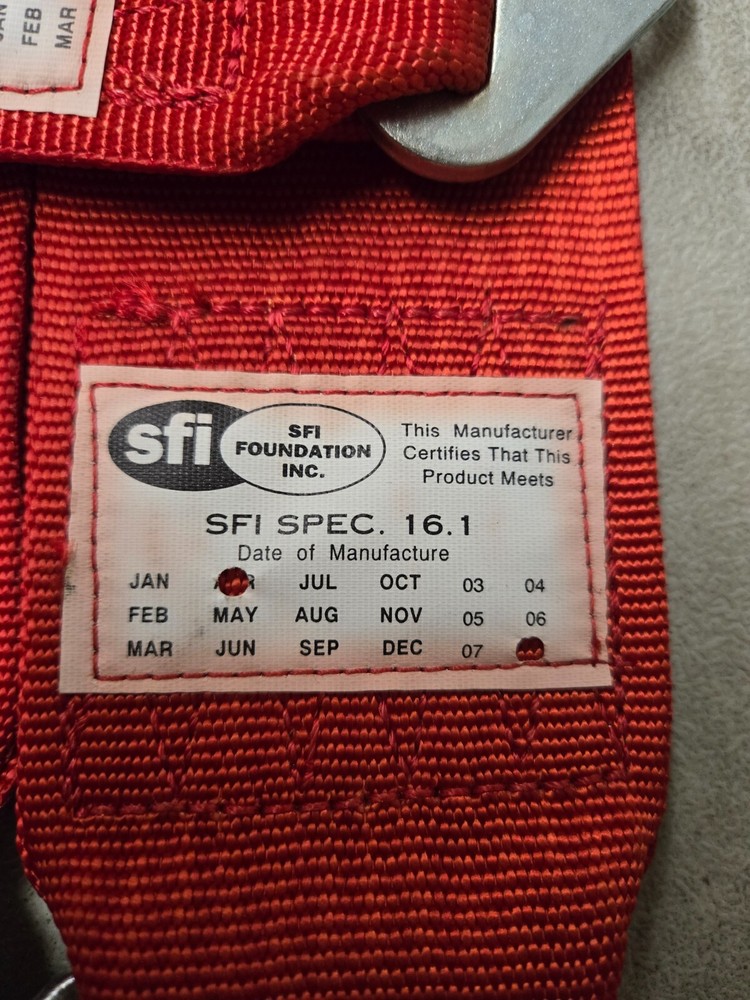 4 Point V belt Simpson Red