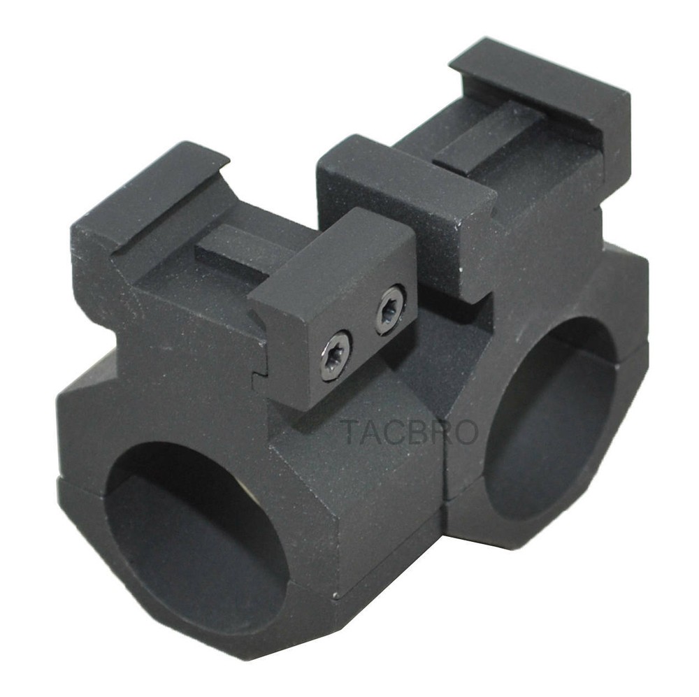 Aluminum Picatinny High Profile Scope Ring With 1" Ring Diameter