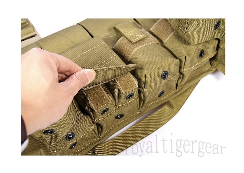 FLYYE LBT 1961A Chest Rig Plate Carrier Vest – Ranger Green OD Khaki