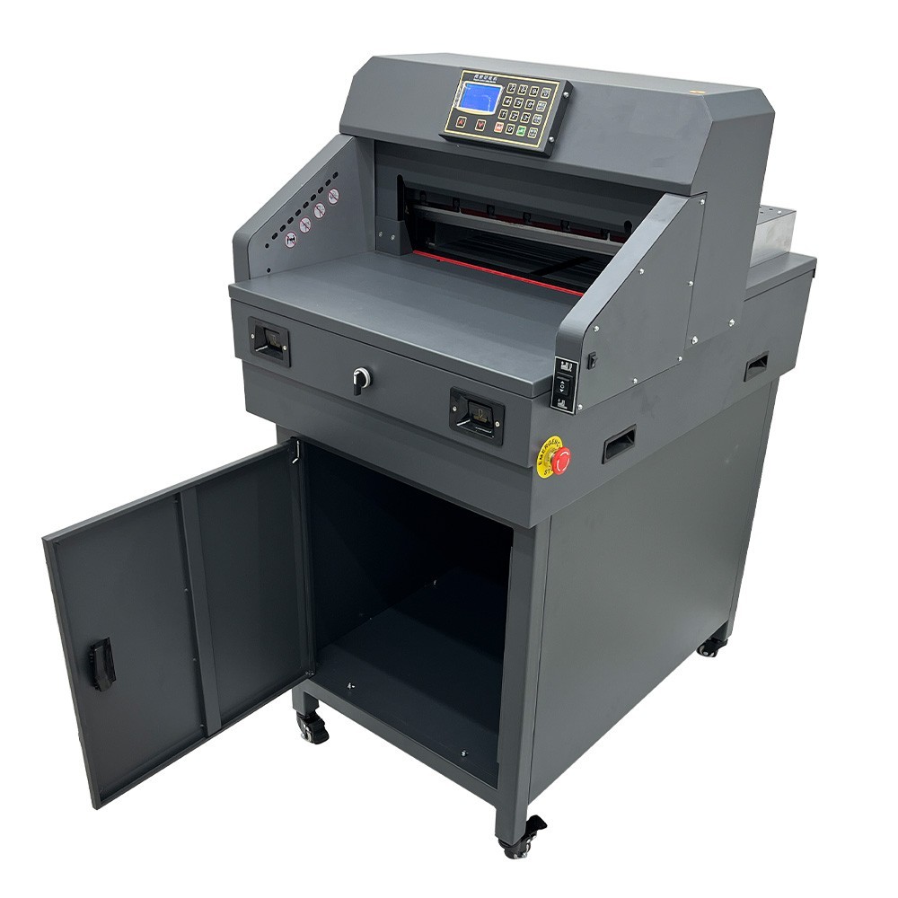 Electric Program-control Paper Cutter 110V Digital Stand Paper Cutting Machine