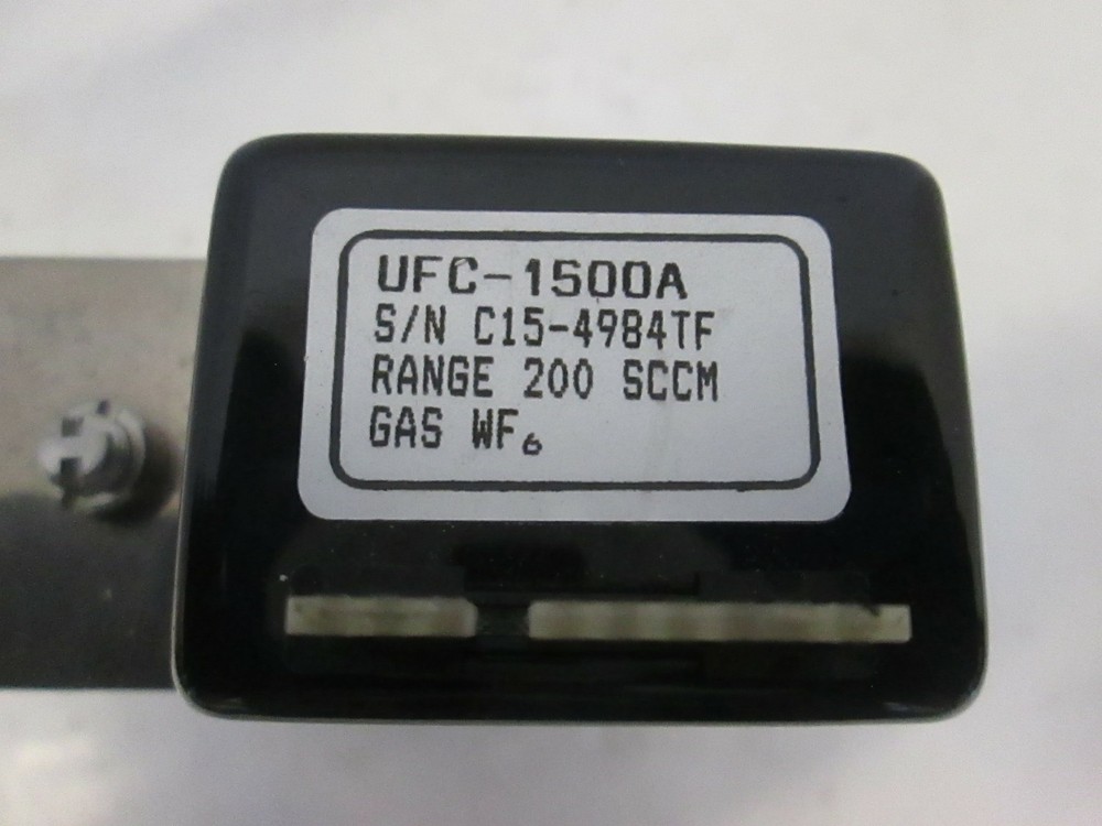 Unit UFC-1500A, Mass Flow Controller MFC, WF6, 200 SCCM, Used
