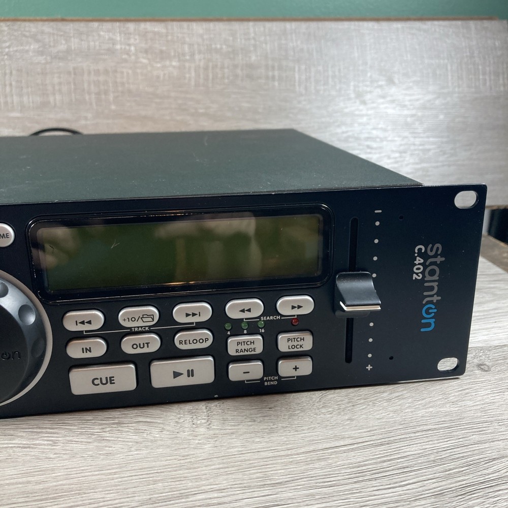 Stanton C.402 Professional Rackmount CD Player - Tested Working