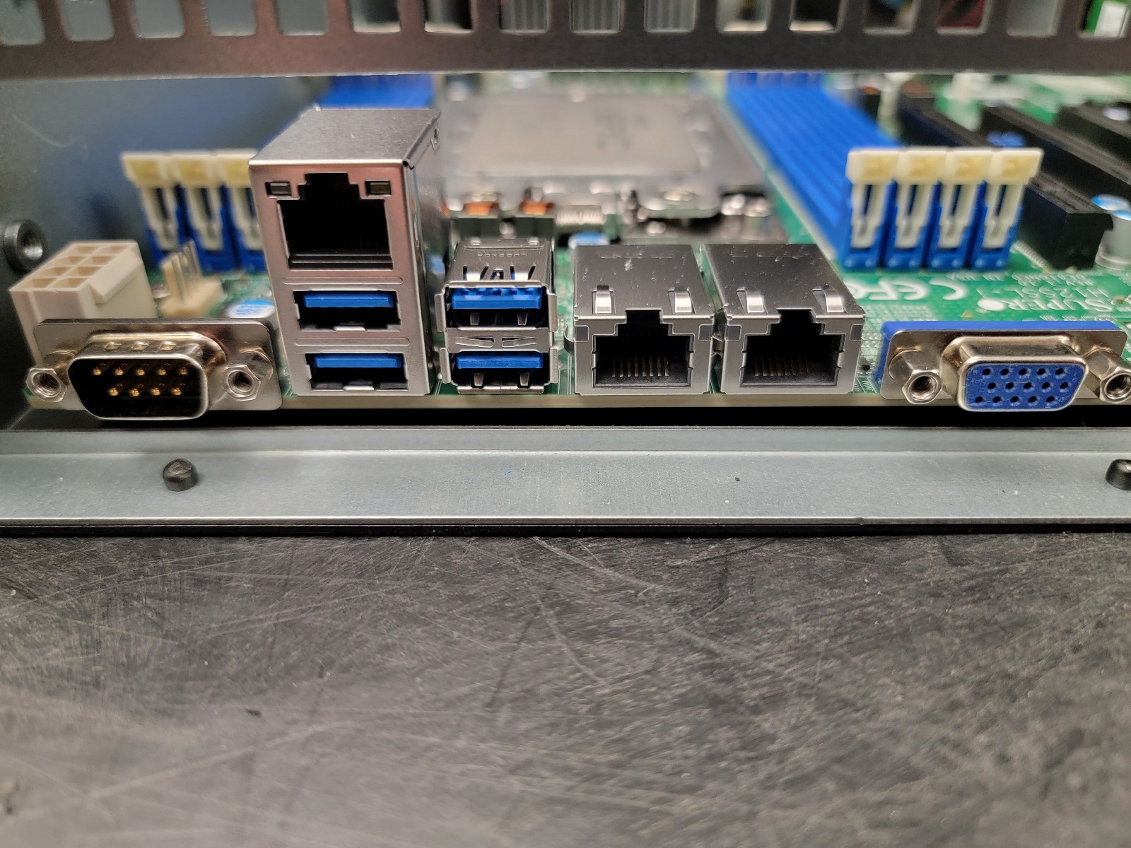 Combo: Supermicro H12SSL-i ATX + AMD EPYC 7V13 ES 64-core + XXV710 2x25G SFP28