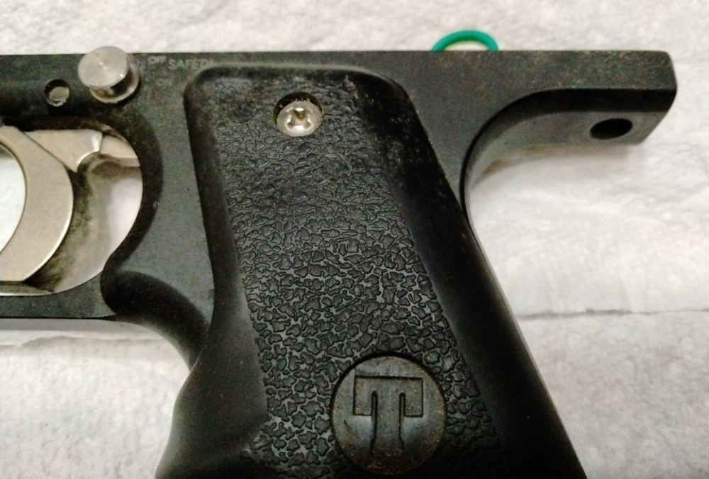 Benchmark Single Trigger Automag Frame Paintball Grips Micro Switch Mod