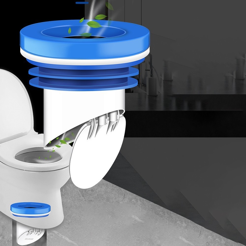 Optimal Functionality Anti Backflow Valve Integrated into the Toilet Seal Ring