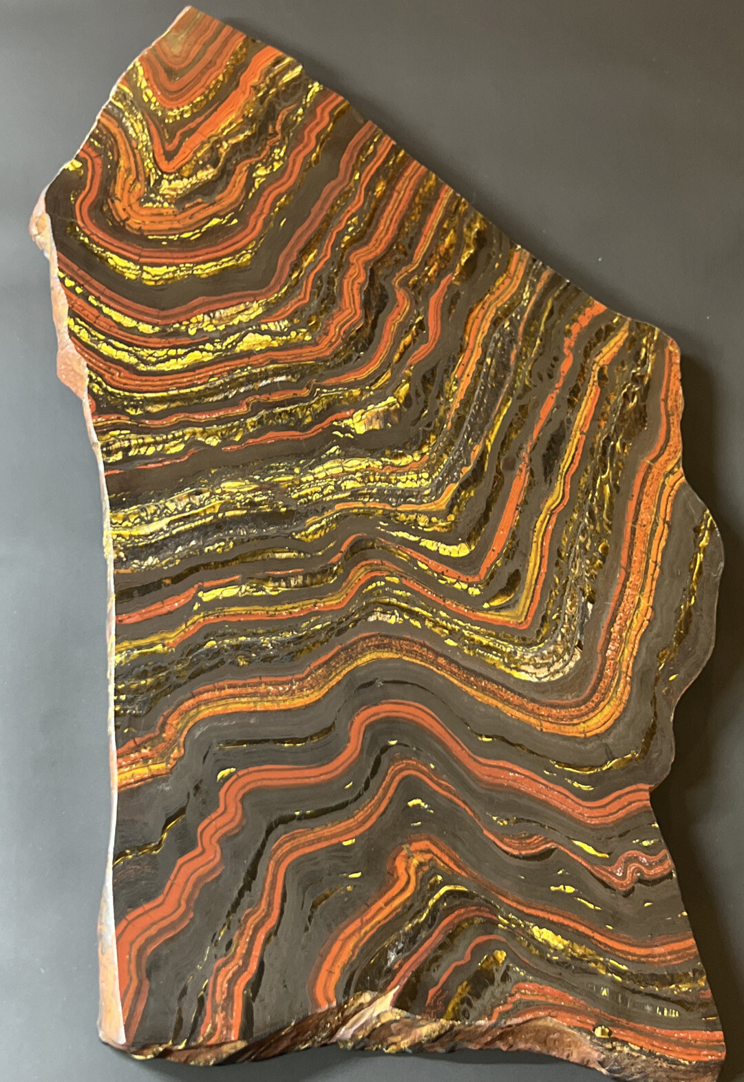 Exquisite Tiger Iron Slab LARGE