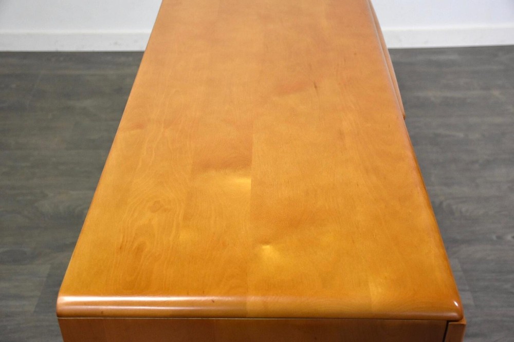 Refinished Maple Credenza by Heywood Wakefield