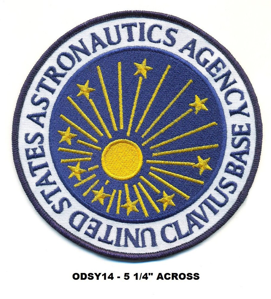 SPACE ODYSSEY - LARGE USAA CLAVIUS PATCH - ODSY14