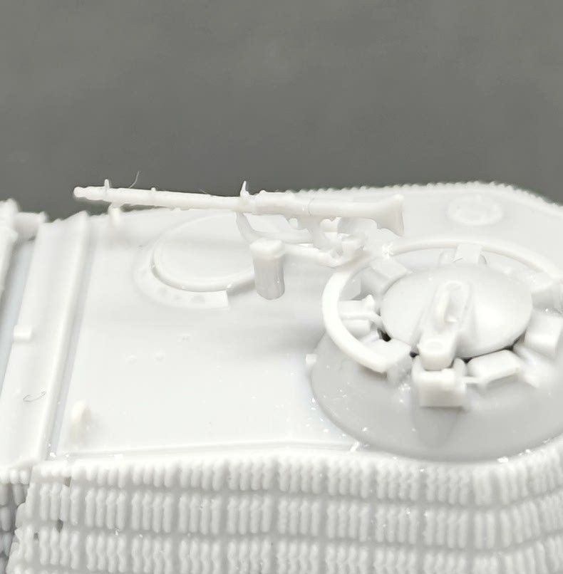 3D printed 1/72  Leopard 1A1Main battle tank later version Model Kit