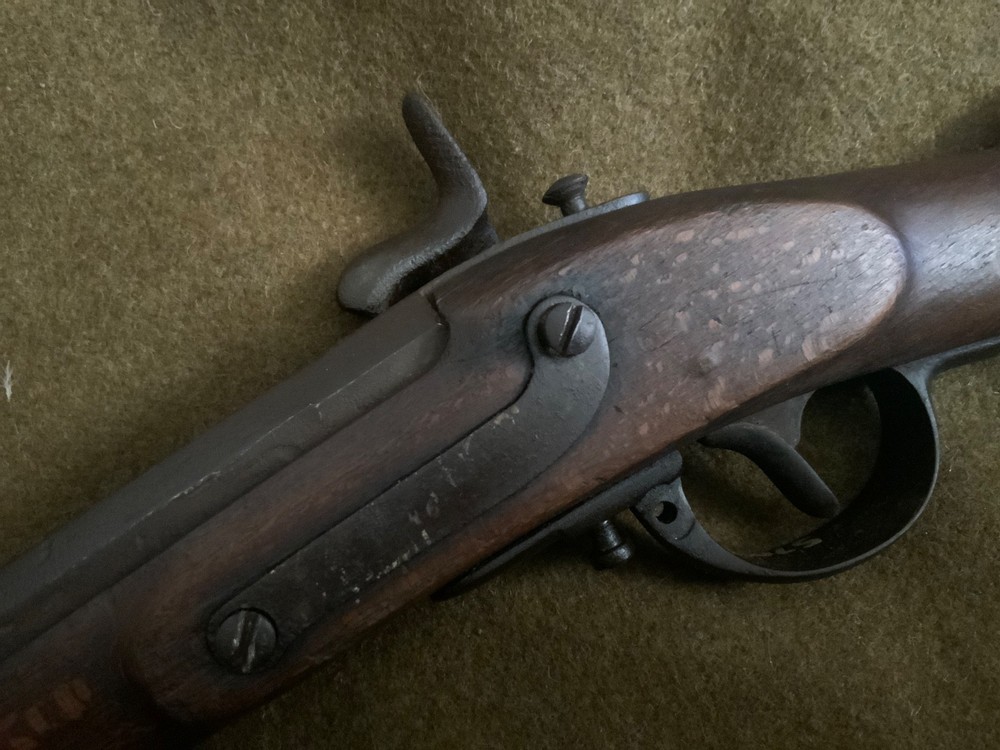 Antique Rifle Percussion Muzzleloader Lock