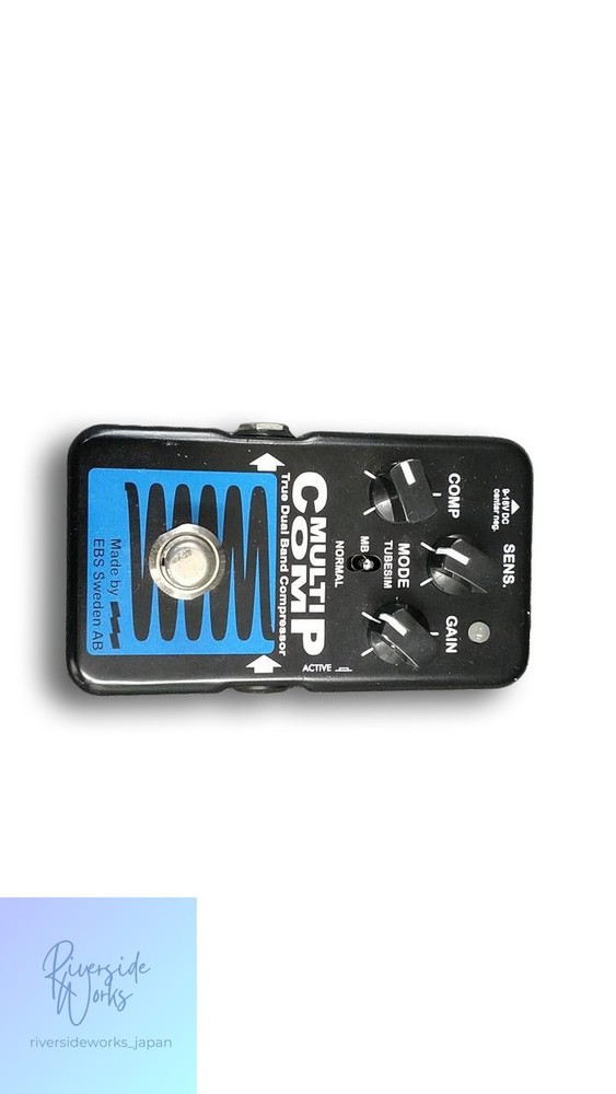 EBS EBS-MC-BL Bass MultiComp Pedal