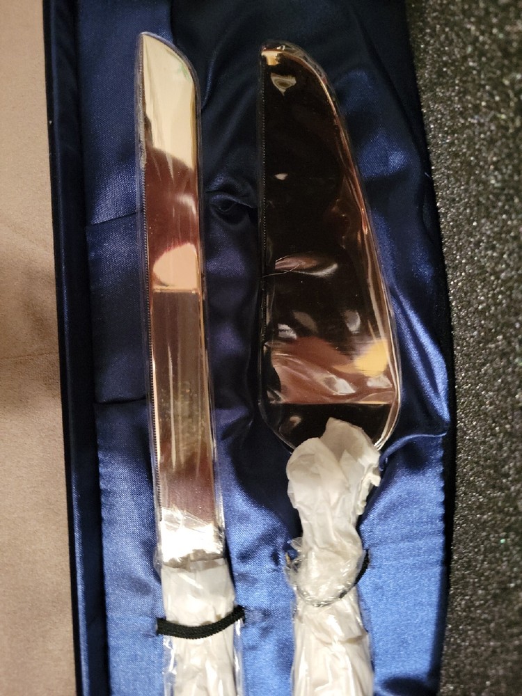 Vintage Things Remembered Silver Wedding Server Set