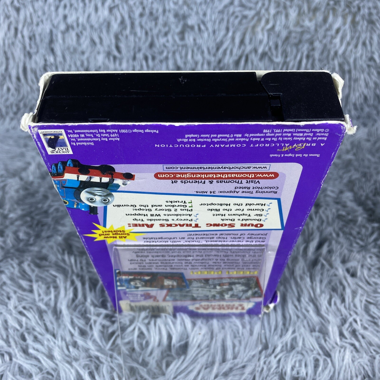 Thomas the Tank Engine & Friends Trackside Tunes VHS Tape 2001 Songs Train Kids