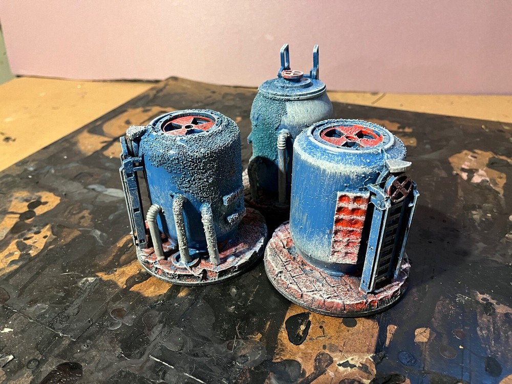 Sci-Fi Terrain pieces .30 – Tabletop Gaming scratch built.